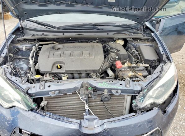 2T1BURHE8GC579403 2016 TOYOTA COROLLA Gray Rear interior view