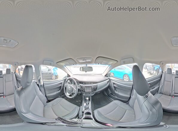2T1BURHE8GC579403 2016 TOYOTA COROLLA Gray 360 interior view