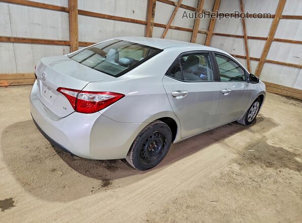 2T1BURHE8GC647487 2016 TOYOTA COROLLA Silver 