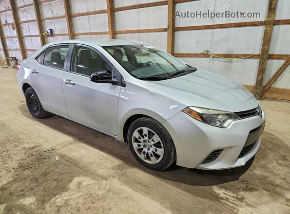 2T1BURHE8GC647487 2016 TOYOTA COROLLA Silver 