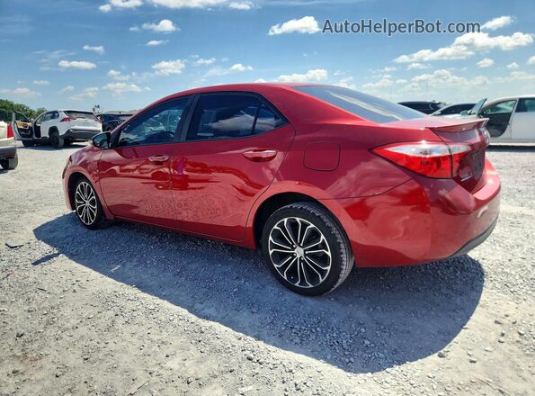2T1BURHE8GC651801 2016 TOYOTA COROLLA Red 