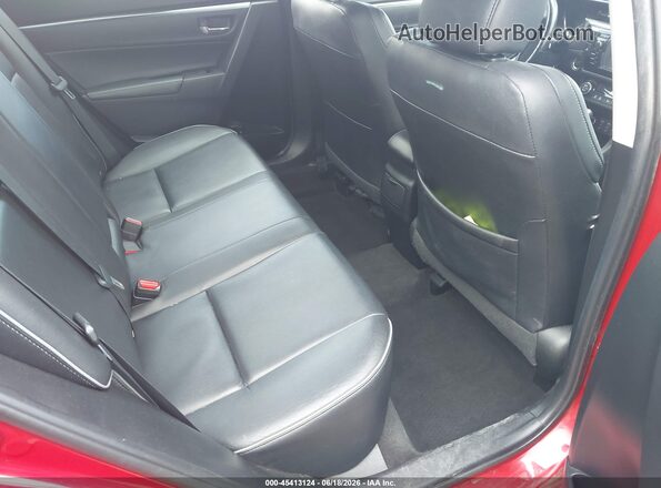 2T1BURHE8GC658991 2016 TOYOTA COROLLA Red VIN კოდის სტიკერის ხედი