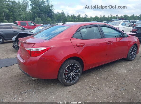2T1BURHE8GC658991 2016 TOYOTA COROLLA Red უკანა მარჯვენა