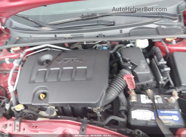 2T1BURHE8GC658991 2016 TOYOTA COROLLA Red უკანა ხედი