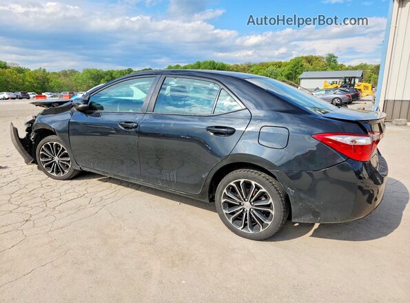 2T1BURHE8GC662958 2016 TOYOTA COROLLA Black Rear left