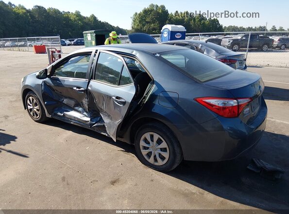 2T1BURHE8GC702102 2016 TOYOTA COROLLA Blue Հետևի ձախ