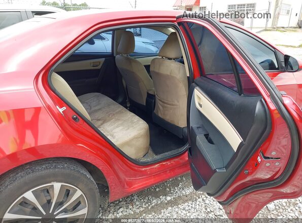 2T1BURHE8GC727341 2016 TOYOTA COROLLA Red Widok naklejki z numerem VIN