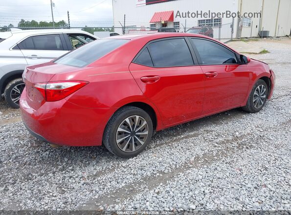2T1BURHE8GC727341 2016 TOYOTA COROLLA Red Tył prawy