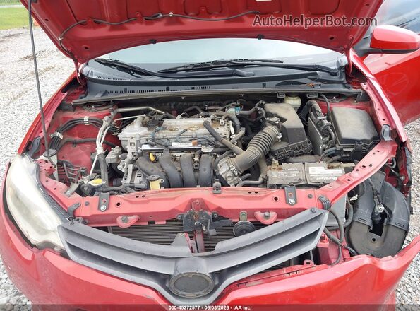 2T1BURHE8GC727341 2016 TOYOTA COROLLA Red Widok z tyłu