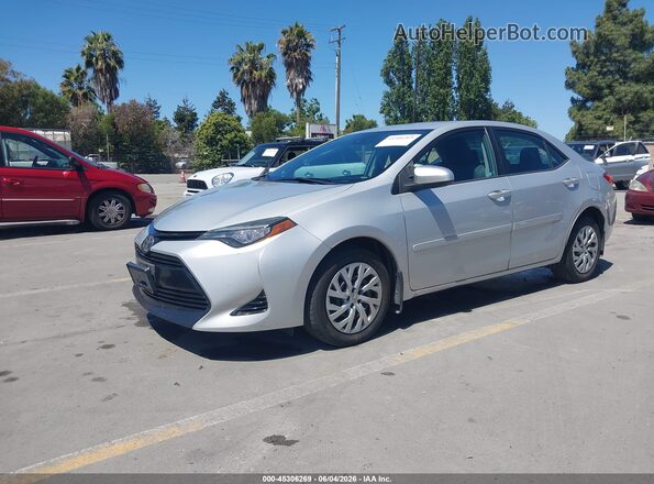 2T1BURHE8HC765511 2017 TOYOTA COROLLA Silver 