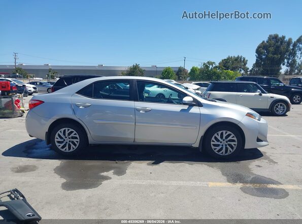 2T1BURHE8HC765511 2017 TOYOTA COROLLA Silver 