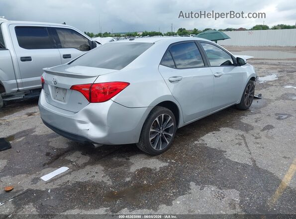 2T1BURHE8HC778114 2017 TOYOTA COROLLA Silver Trasero derecho