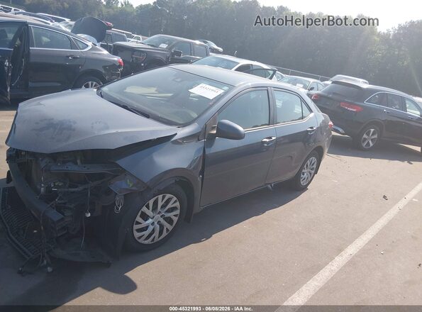 2T1BURHE8HC805490 2017 TOYOTA COROLLA Синий Передняя левая четверть