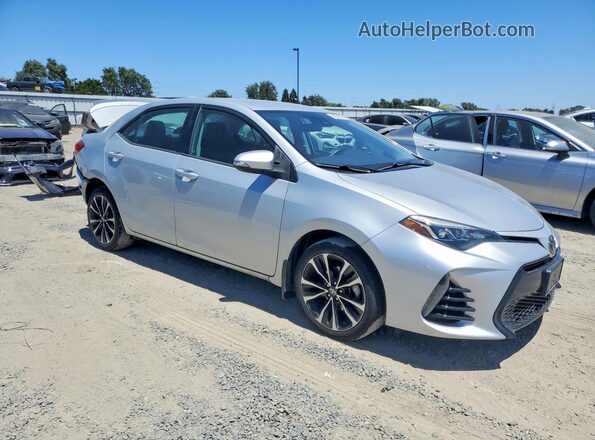 2T1BURHE8HC806784 2017 TOYOTA COROLLA Silver Առջևի աջ