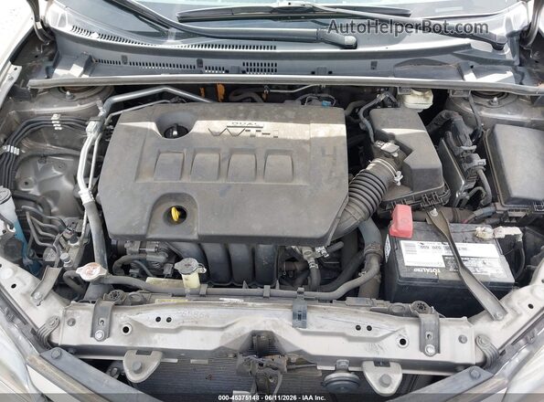 2T1BURHE8HC835217 2017 TOYOTA COROLLA Серый Вид сзади