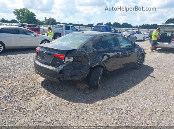 2T1BURHE8HC835735 2017 TOYOTA COROLLA Черный Задняя правая четверть