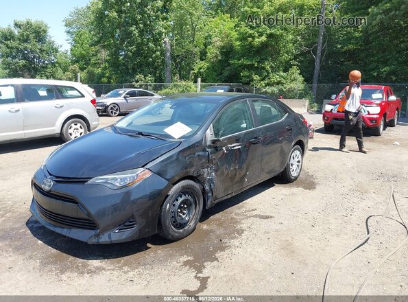 2T1BURHE8HC861686 2017 TOYOTA COROLLA Black Front left