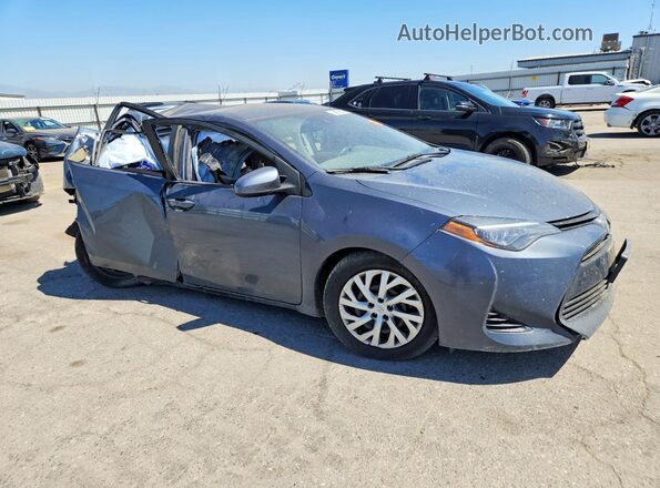 2T1BURHE8HC861767 2017 TOYOTA COROLLA Gray Delantero derecho