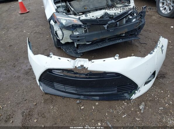 2T1BURHE8HC938525 2017 TOYOTA COROLLA White Սարքավորումների վահանակի տեսք