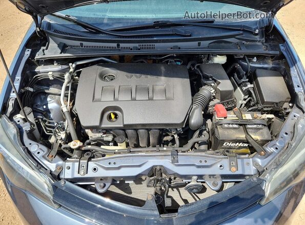 2T1BURHE8JC000871 2018 TOYOTA COROLLA Blue Սալոնի հետևի տեսք