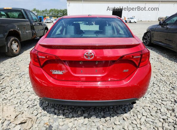 2T1BURHE8JC020523 2018 TOYOTA COROLLA Red 