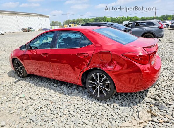2T1BURHE8JC020523 2018 TOYOTA COROLLA Red 