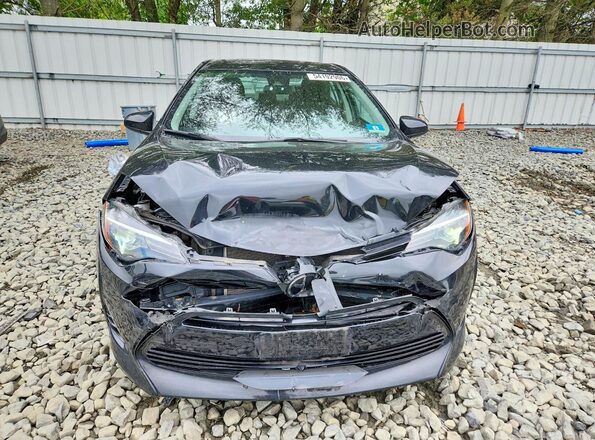 2T1BURHE8JC096839 2018 TOYOTA COROLLA Black Widok z przodu
