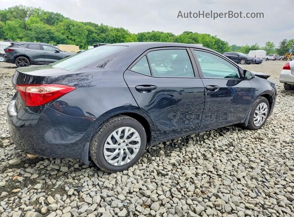 2T1BURHE8JC096839 2018 TOYOTA COROLLA Black Tył prawy