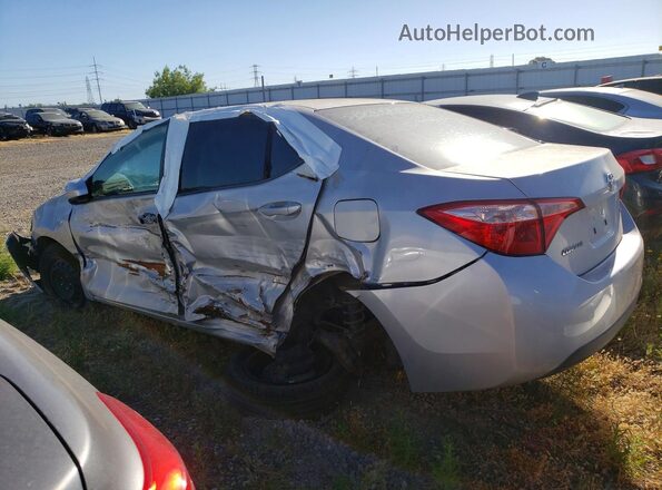 2T1BURHE8JC098767 2018 TOYOTA COROLLA Silver 