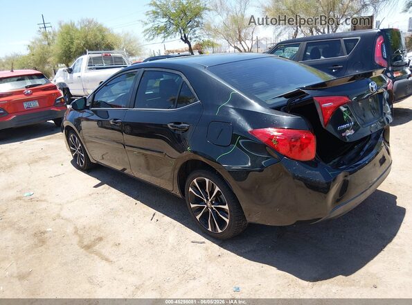 2T1BURHE8JC100310 2018 TOYOTA COROLLA Black Հետևի ձախ