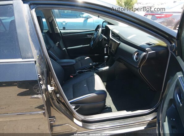 2T1BURHE8JC100310 2018 TOYOTA COROLLA Black Սալոնի դիմացի տեսք