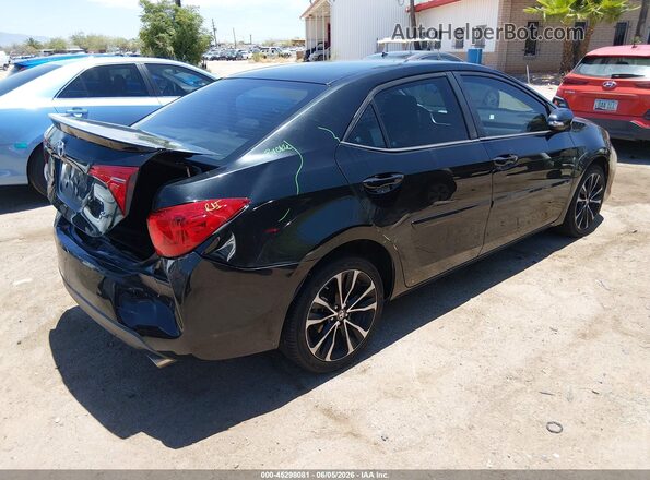 2T1BURHE8JC100310 2018 TOYOTA COROLLA Black Հետևի աջ