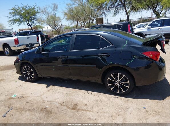2T1BURHE8JC100310 2018 TOYOTA COROLLA Black Սալոնի հետևի տեսք