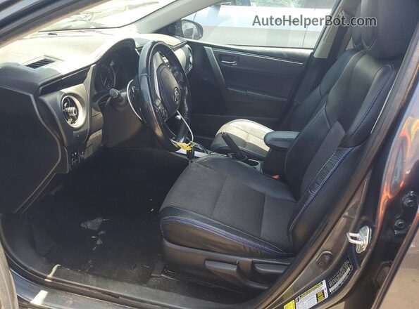 2T1BURHE8JC106138 2018 TOYOTA COROLLA Gray Widok wnętrza z przodu