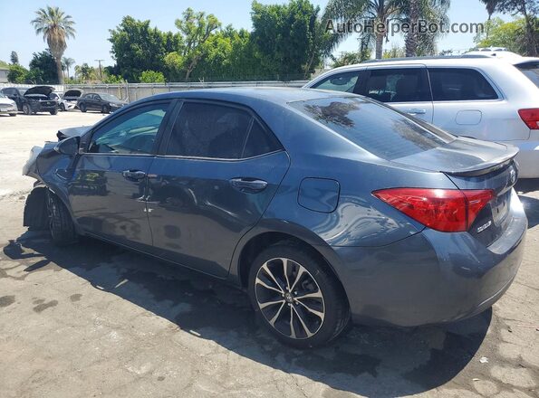 2T1BURHE8JC106138 2018 TOYOTA COROLLA Gray Tył lewy