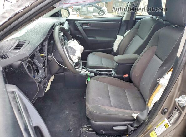 2T1BURHE8JC110643 2018 TOYOTA COROLLA Tan Սալոնի դիմացի տեսք