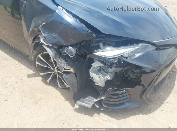 2T1BURHE8JC972969 2018 TOYOTA COROLLA Black Դիմացի տեսք