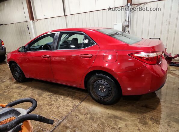 2T1BURHE8JC983101 2018 TOYOTA COROLLA Red Հետևի ձախ