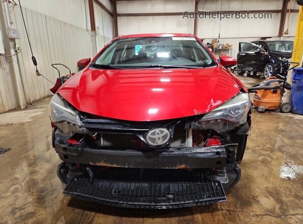 2T1BURHE8JC983101 2018 TOYOTA COROLLA Red Դիմացի տեսք