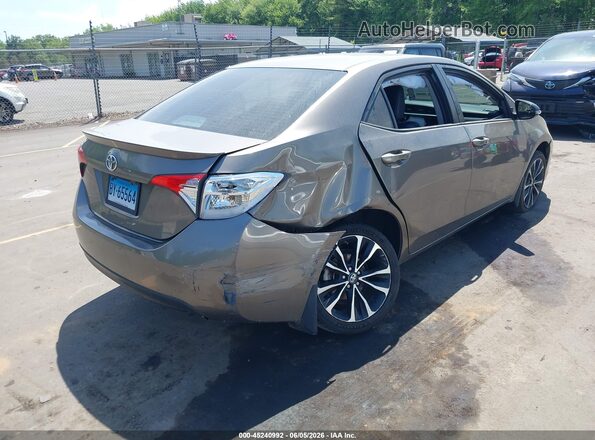 2T1BURHE8KC126052 2019 TOYOTA COROLLA Beige Trasero derecho