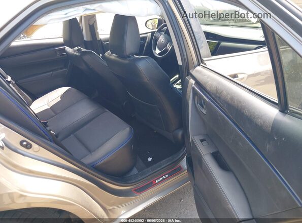 2T1BURHE8KC126052 2019 TOYOTA COROLLA Beige Vista de la etiqueta del VIN