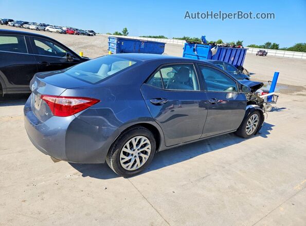 2T1BURHE8KC134779 2019 TOYOTA COROLLA Синий Задняя правая четверть