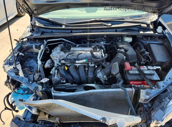 2T1BURHE8KC134779 2019 TOYOTA COROLLA Синий Вид задней части салона