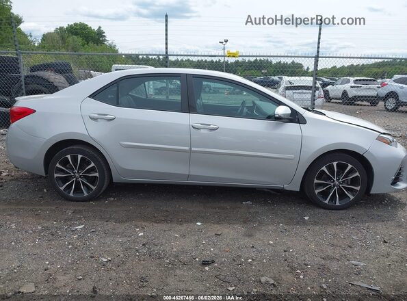 2T1BURHE8KC149962 2019 TOYOTA COROLLA Серебряный Панорамный вид салона 360°