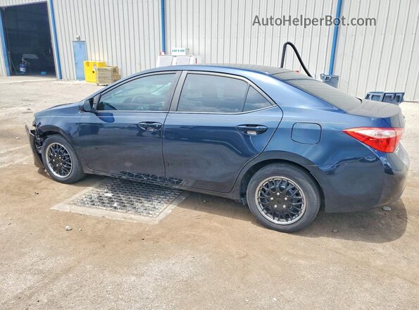 2T1BURHE8KC163764 2019 TOYOTA COROLLA Blue უკანა მარცხენა