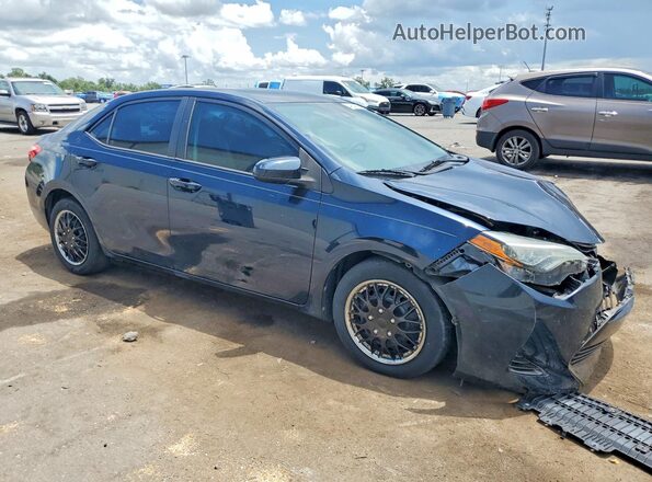 2T1BURHE8KC163764 2019 TOYOTA COROLLA Blue წინა მარჯვენა