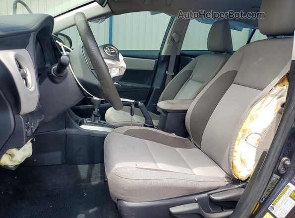 2T1BURHE8KC163764 2019 TOYOTA COROLLA Blue წინა სალონის ხედი