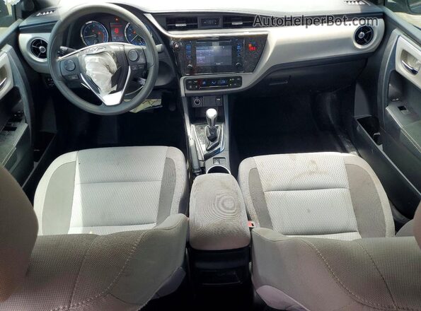2T1BURHE8KC163764 2019 TOYOTA COROLLA Blue წინა პანელის ხედი