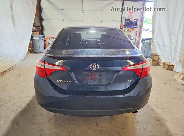 2T1BURHE8KC177437 2019 TOYOTA COROLLA Blue Rear view