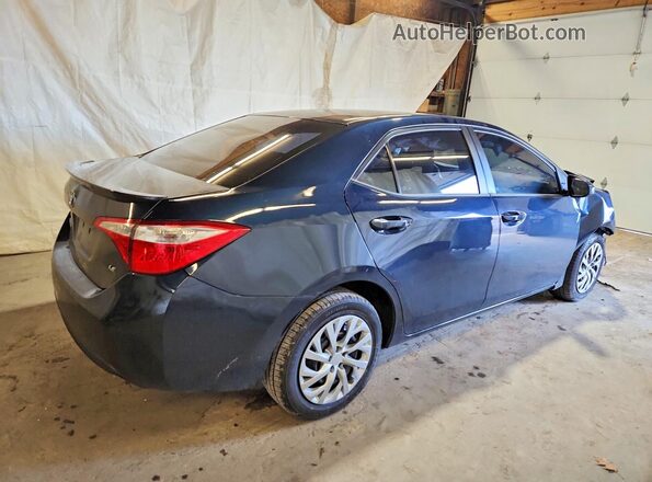 2T1BURHE8KC177437 2019 TOYOTA COROLLA Blue Rear right
